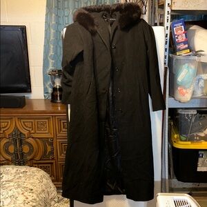 Elegant Black Women's Coat